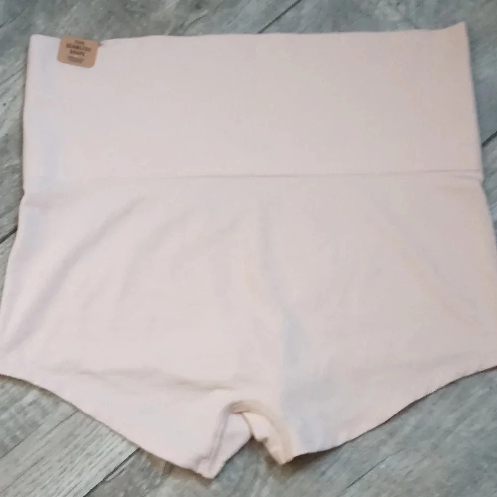 Victoria's Secret Pink high waist boyshort seamless shape compression panties XL - Picture 4 of 5